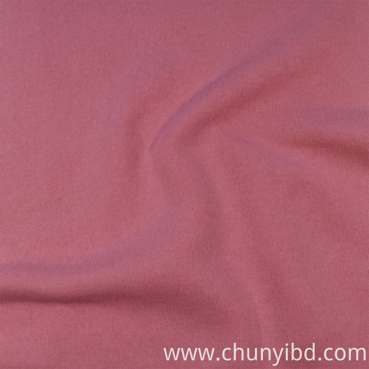 CVC one side brushed Terry fleece fabric